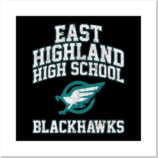 East Highland High School Blackhawks Posters and Art